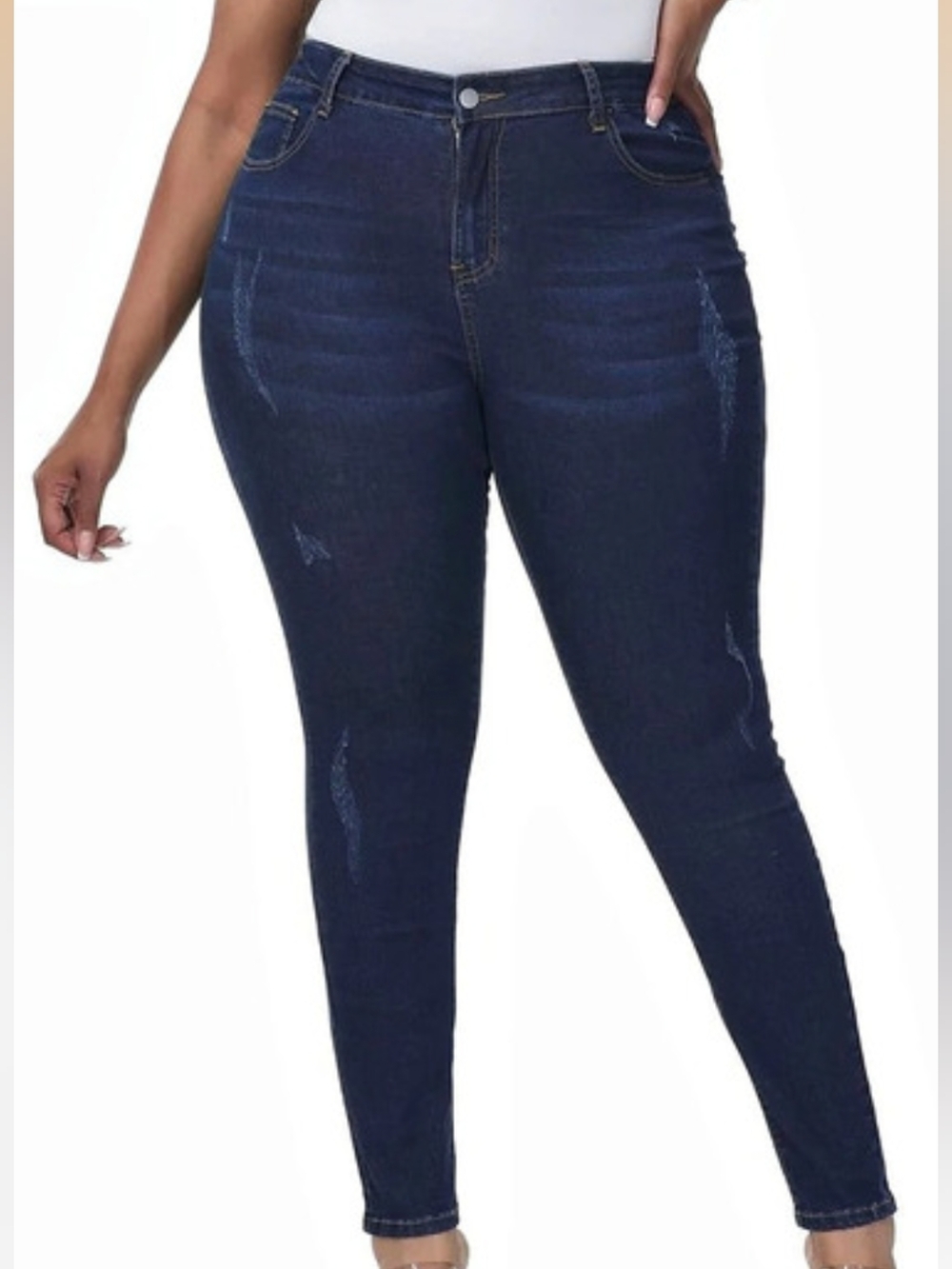 Women's Skinny Jeans in Blue Like New
